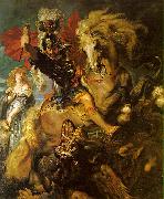Peter Paul Rubens St George and the Dragon USA oil painting artist